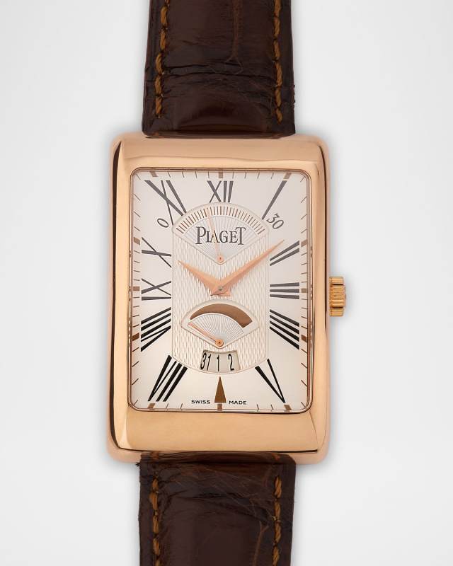 Piaget 18K Rose Gold Rectangle A L Ancienne 31mm Vintage 2000s Watch